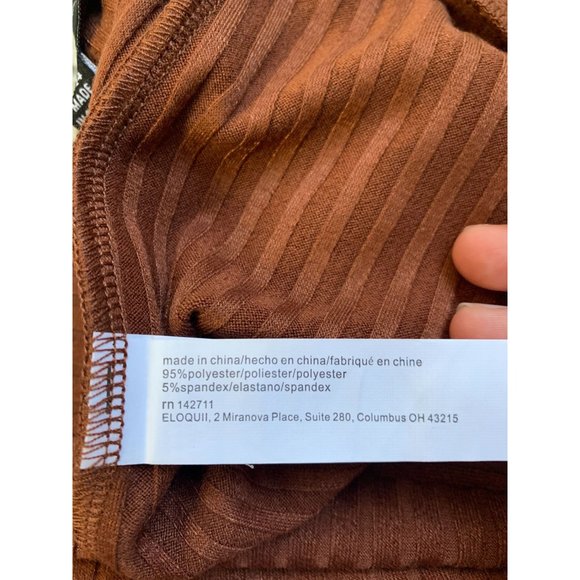 NEW ELOQUII Ribbed Stretch Pencil Skirt Plus Size 22/24 - Picture 7 of 8